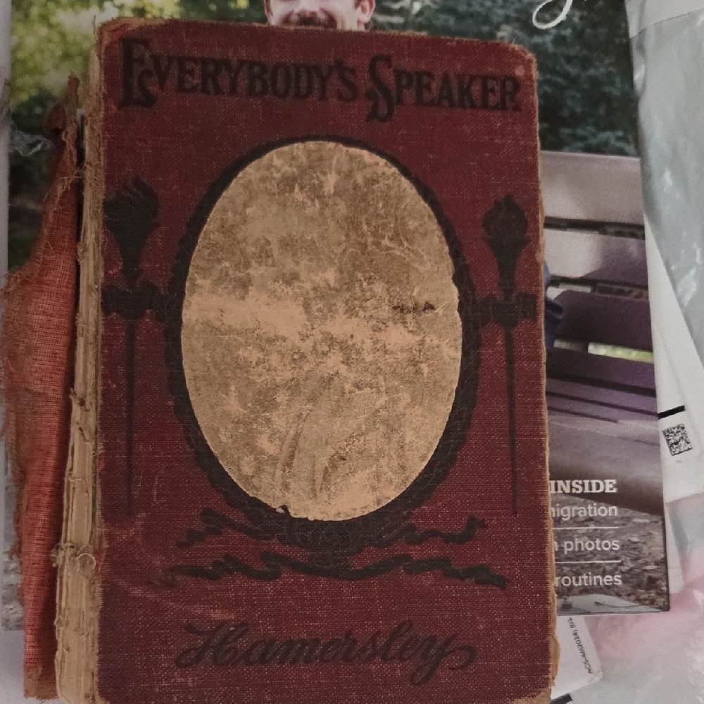 Vintage Red Book 'Everybody's Speaker' First Edition Hamersley
